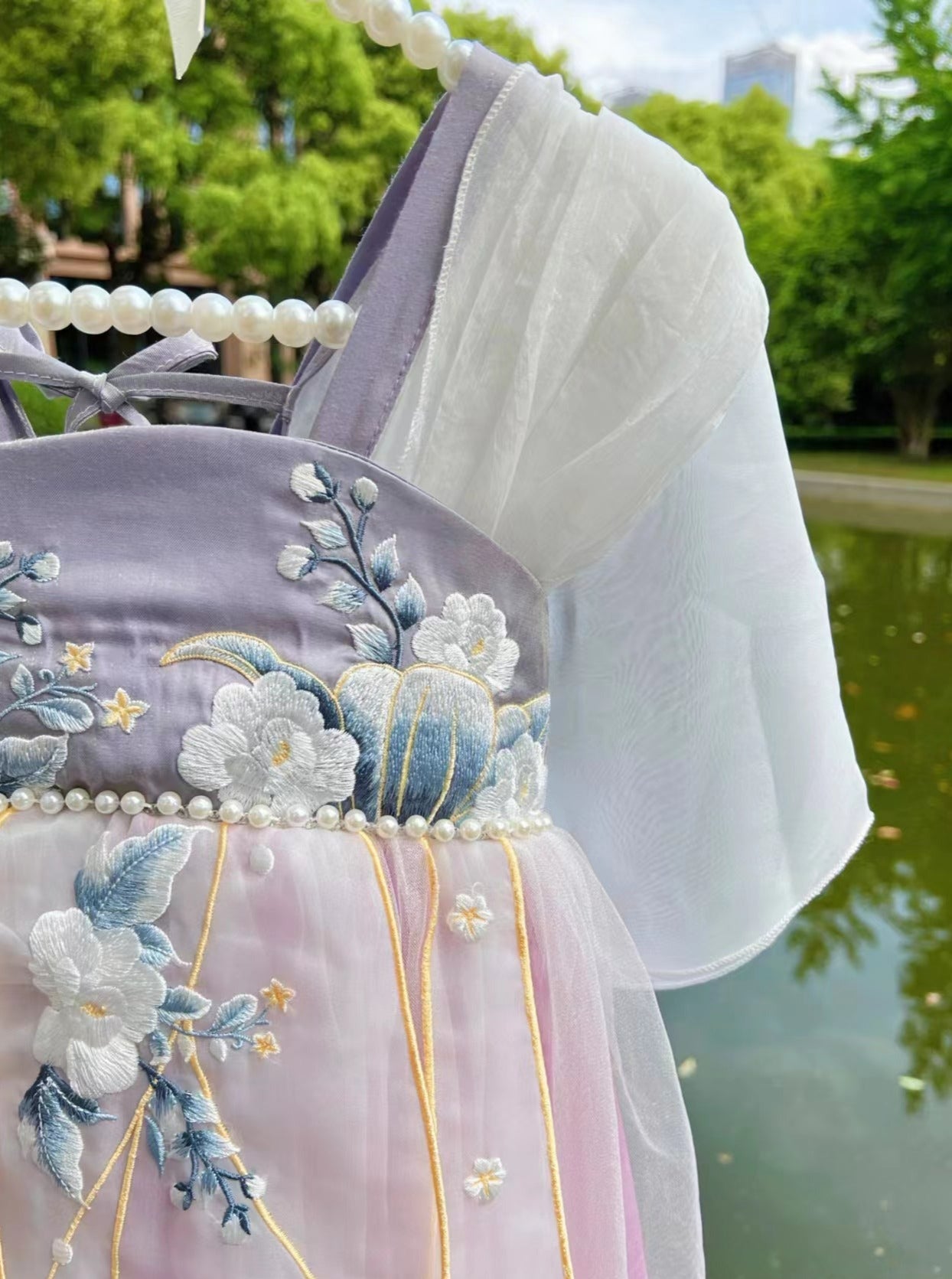 Stunning Hanfu Dress of Oriental Vibe 3M-5yrs - Coco Potato - dresses and partywear for little girls