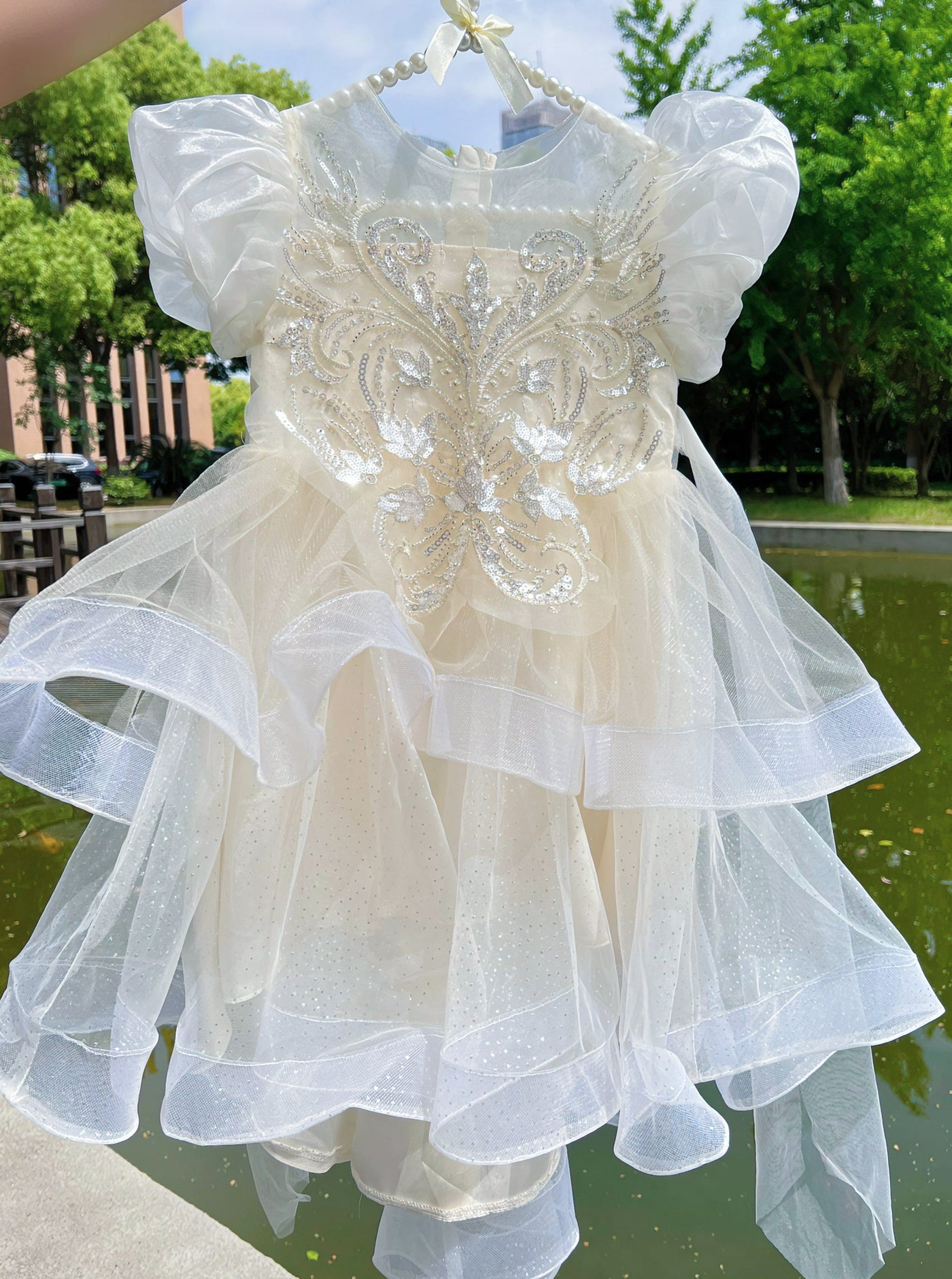 Unleash the Royalty Within - Creamy Princess Dress 2-8yrs - Coco Potato - dresses and partywear for little girls