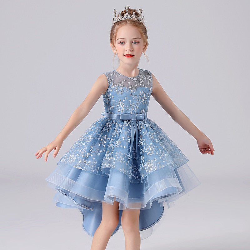 Embroidery Elegant 4-12yrs Dress - Coco Potato - dresses and partywear for little girls
