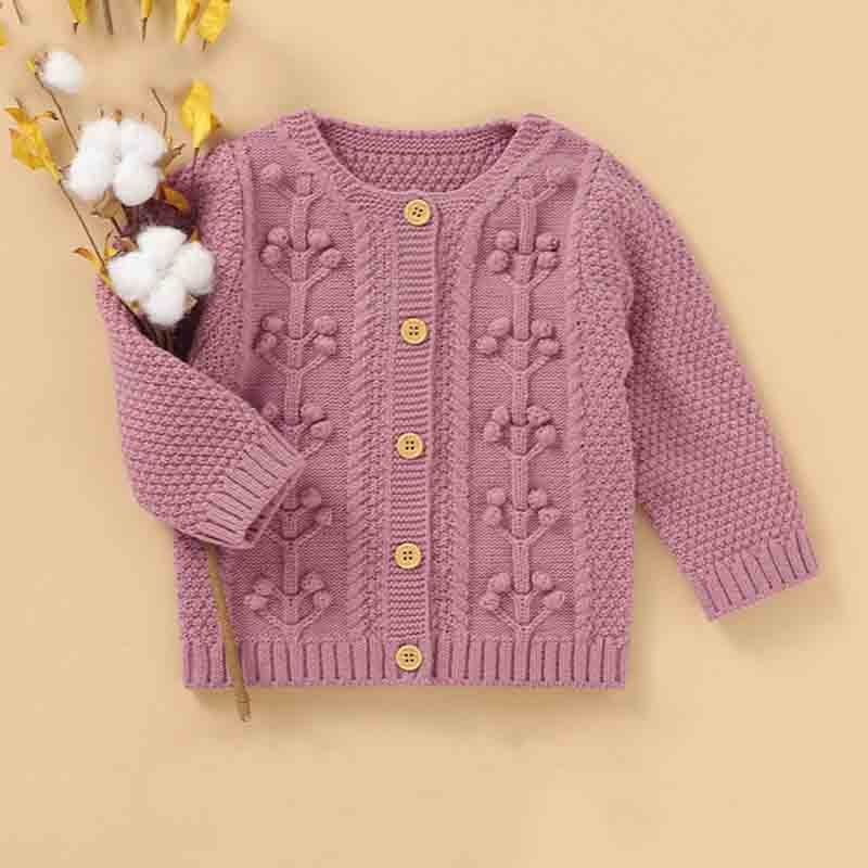 Simple Fashionable 6M-3yrs Cardigan - Coco Potato - dresses and partywear for little girls