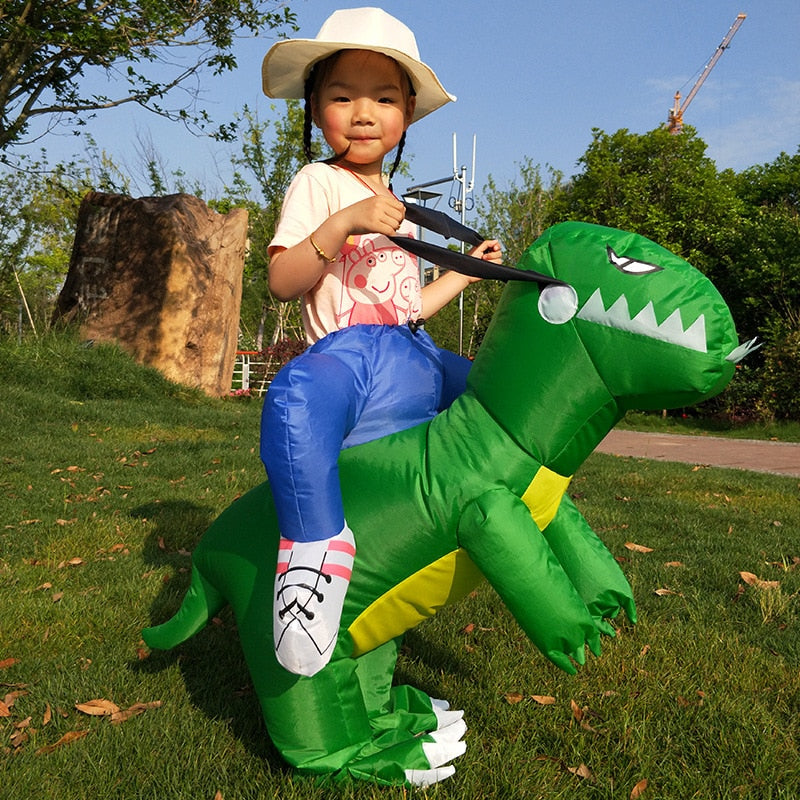 Inflatable Dinosaur Kids Adult Family Halloween - Coco Potato - dresses and partywear for little girls