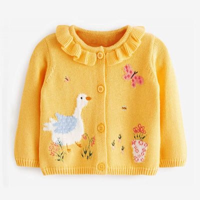 Cute Fun Animal 2-7yrs Cardigan - Coco Potato - dresses and partywear for little girls