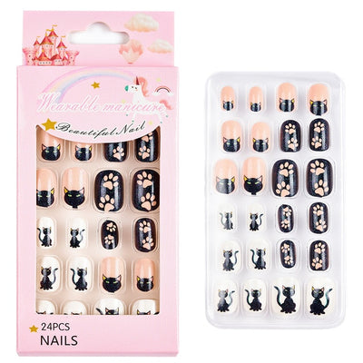 Children Cute Fun Nail Manicure Sticker - Coco Potato - dresses and partywear for little girls