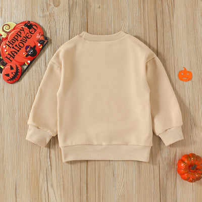 Cartoon Pumpkin Printed 18M-5yrs Halloween - Coco Potato - dresses and partywear for little girls