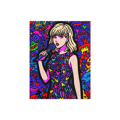 Taylor on stage Jigsaw puzzle - Coco Potato - dresses and partywear for little girls