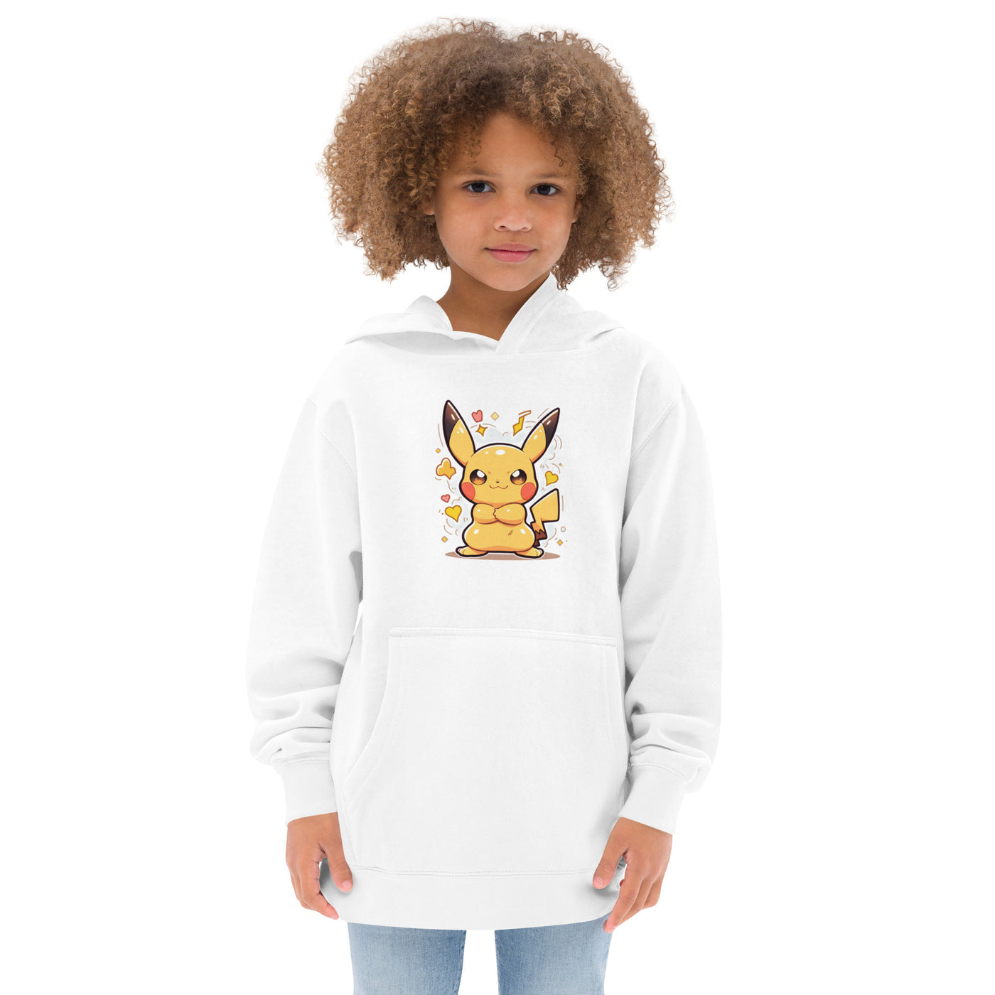 Pikachu Kids fleece hoodie S-XL Unisex - Coco Potato - dresses and partywear for little girls