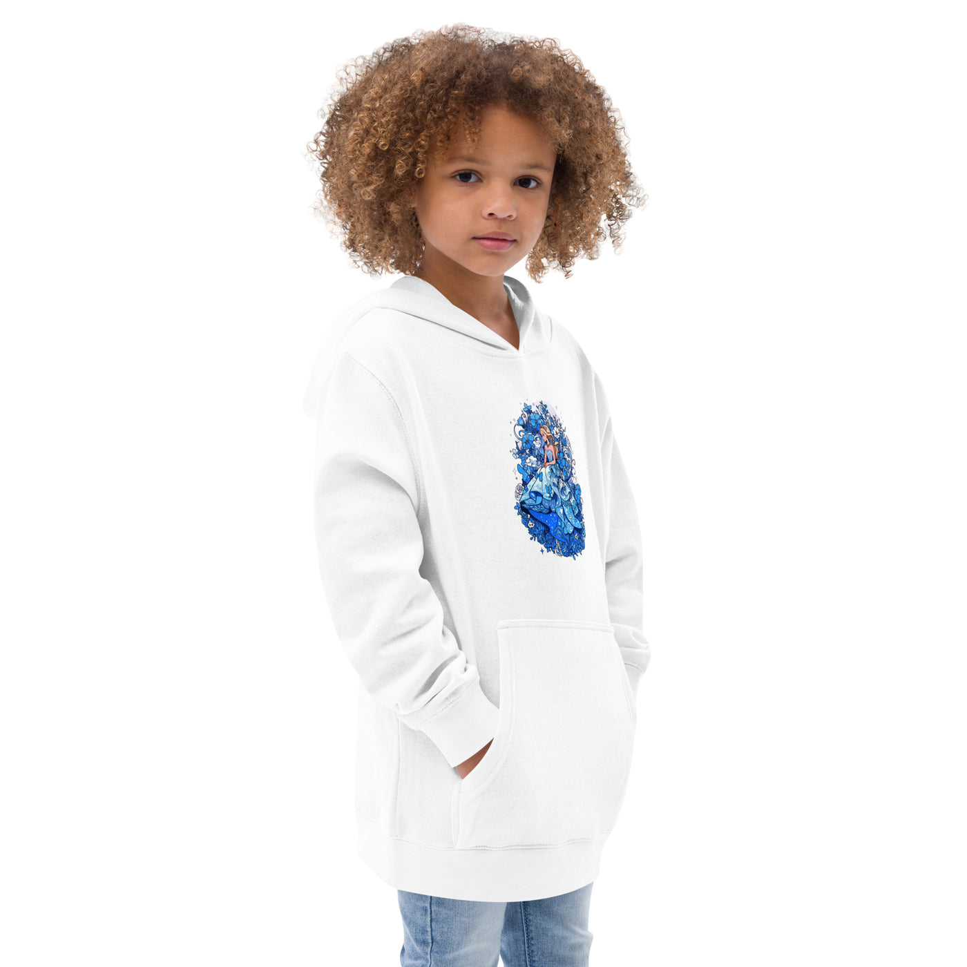 Cinderella Kids fleece hoodie S-XL Unisex - Coco Potato - dresses and partywear for little girls
