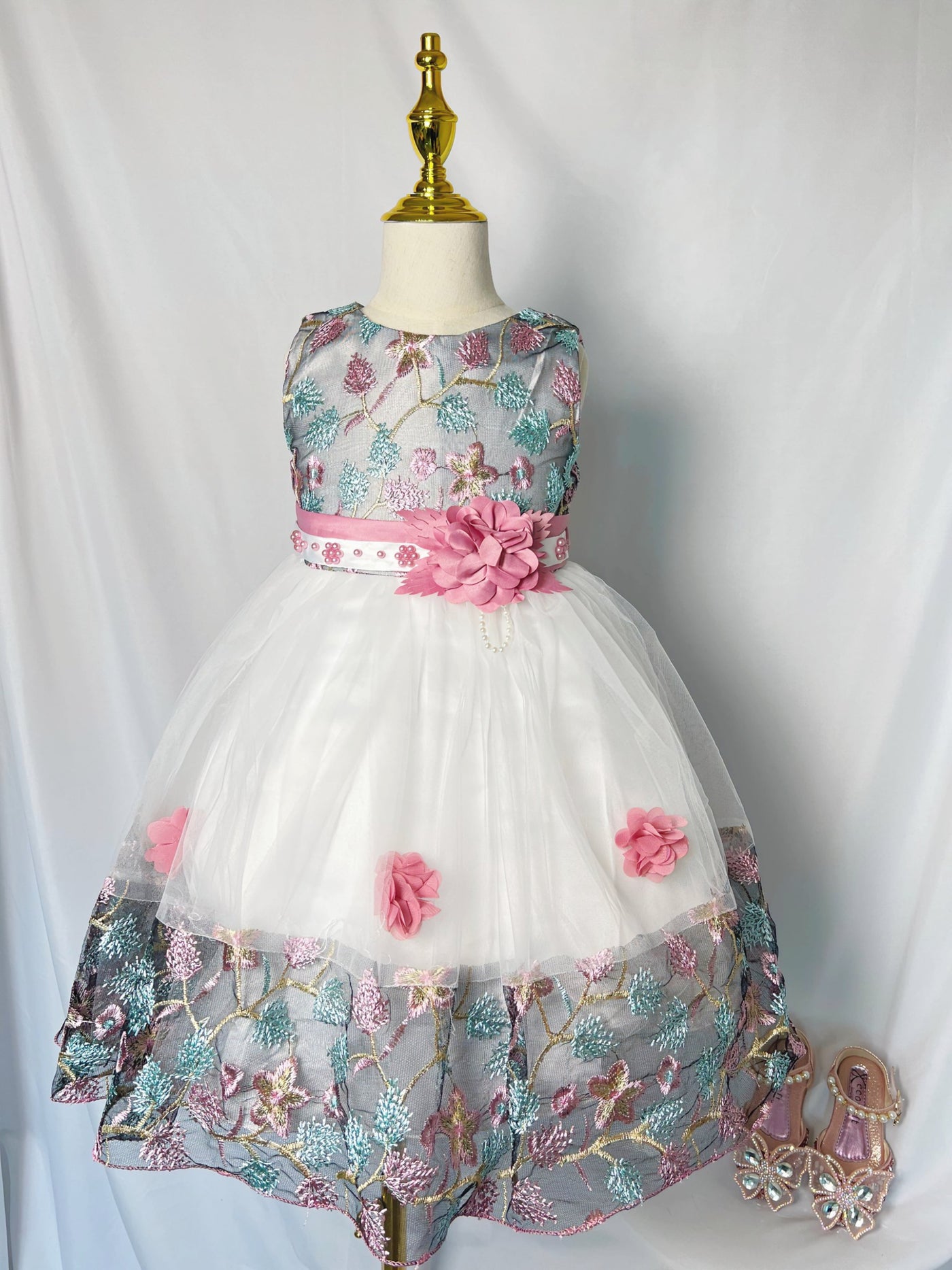 Elegant Flower 3-8yrs Dress - Coco Potato - dresses and partywear for little girls