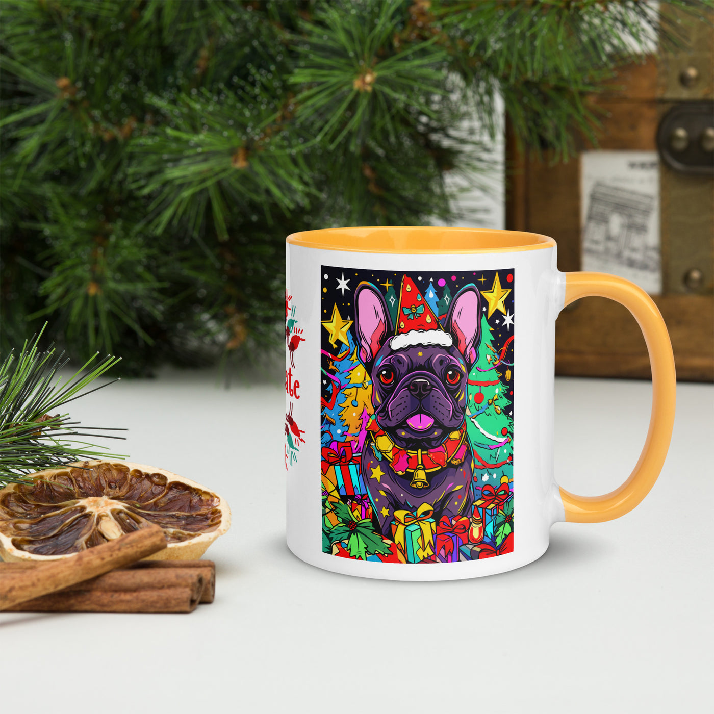 Dog Christmas Gift Mug with Color Inside - Coco Potato - dresses and partywear for little girls