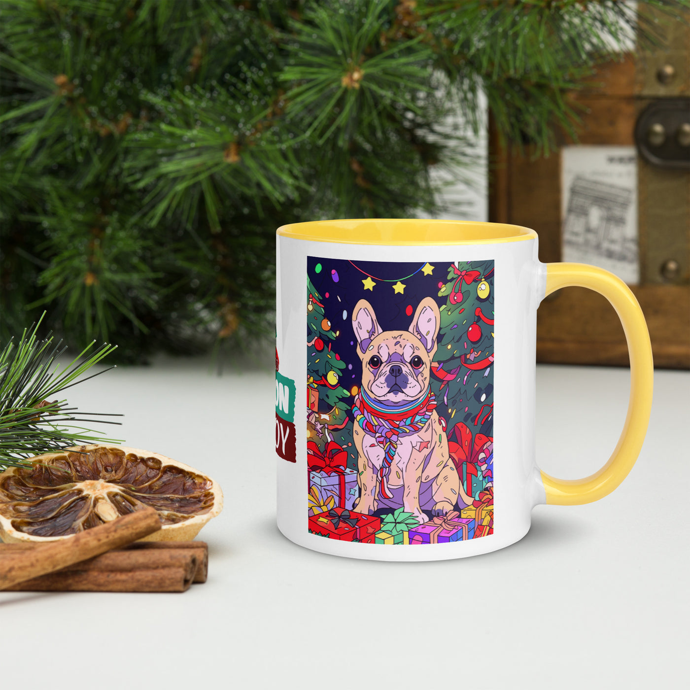 Dog Christmas Gift Mug with Color Inside - Coco Potato - dresses and partywear for little girls