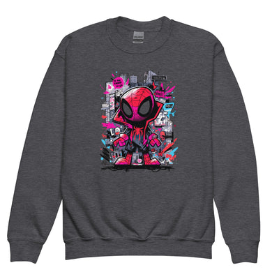 Spider-Man Youth crewneck sweatshirt XS-XL Unisex - Coco Potato - dresses and partywear for little girls