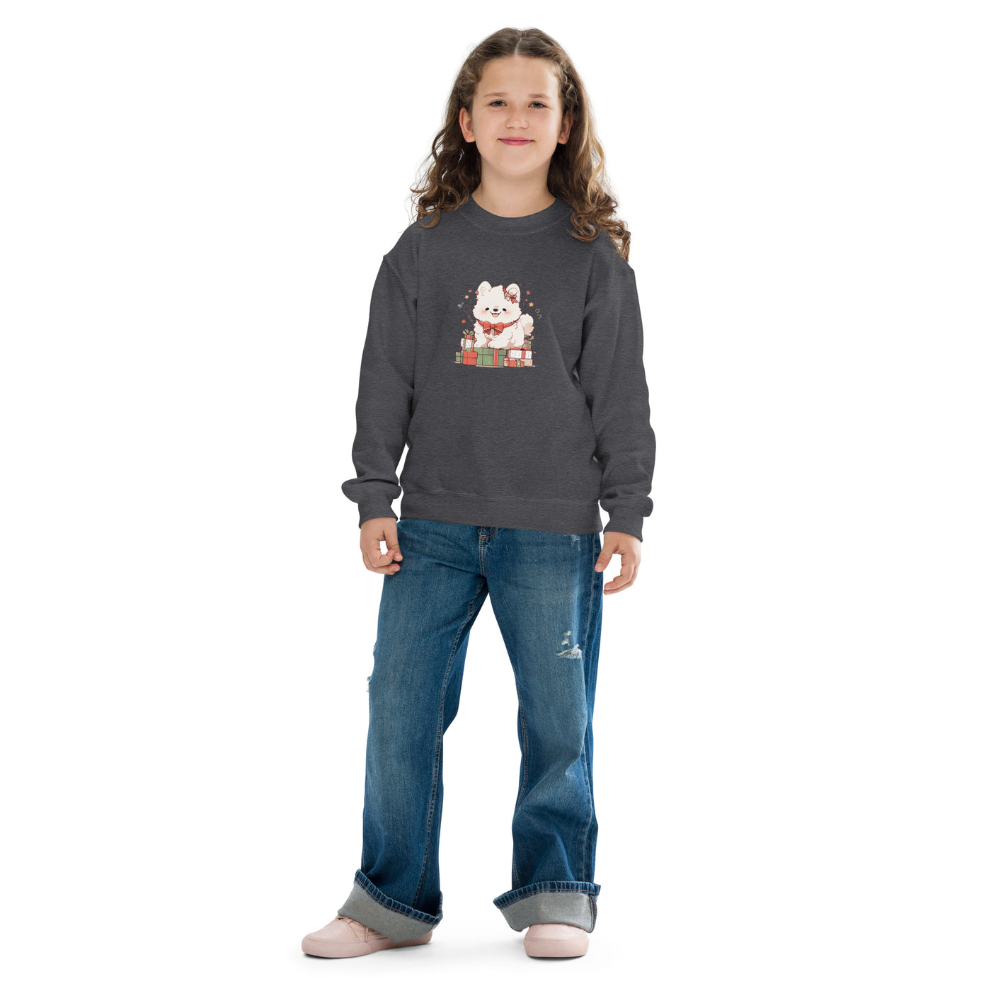 Dog Youth crewneck sweatshirtXS-XL Unisex - Coco Potato - dresses and partywear for little girls
