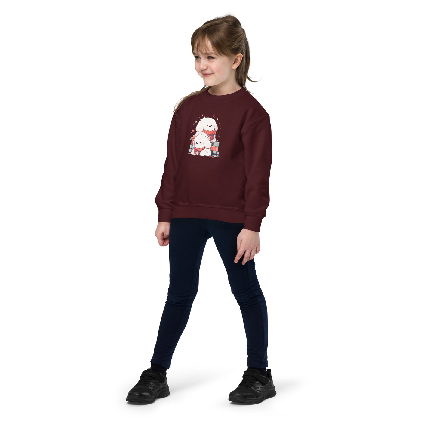Dog Youth crewneck sweatshirt XS-XL - Coco Potato - dresses and partywear for little girls