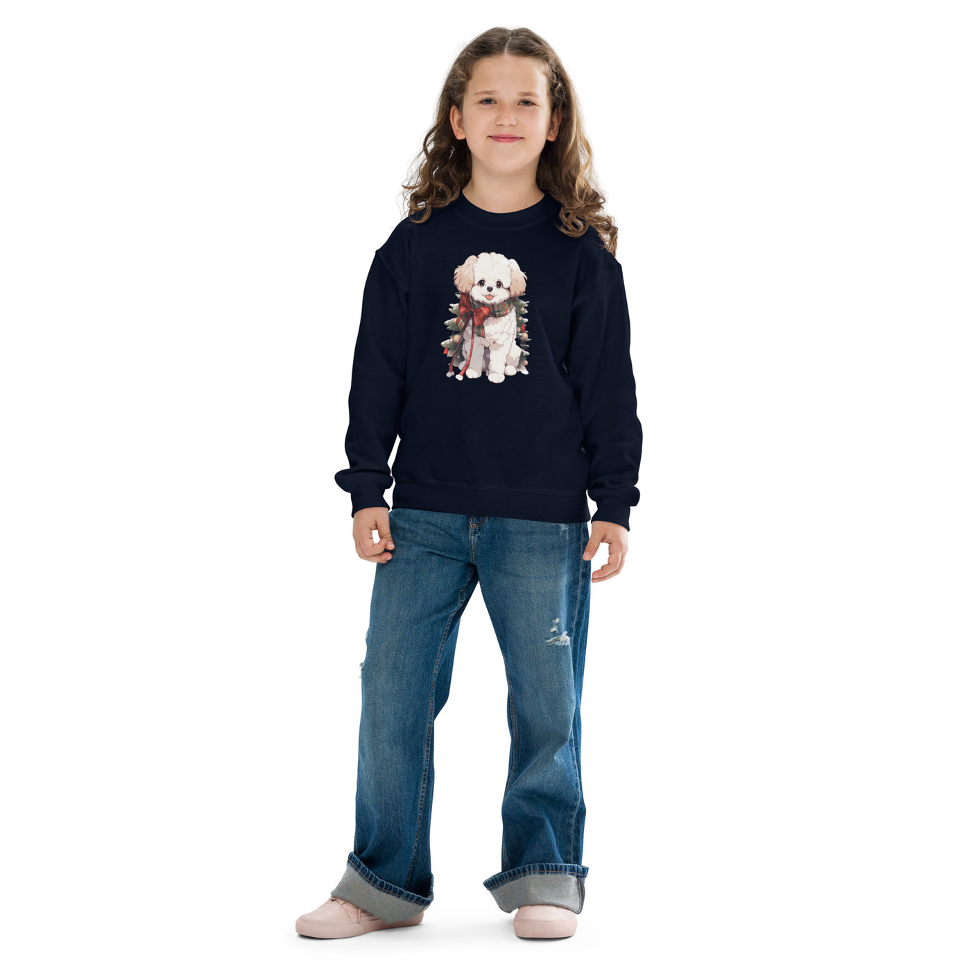 Dog Youth crewneck sweatshirt XS-XL Unisex - Coco Potato - dresses and partywear for little girls
