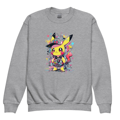Pikachu Youth crewneck sweatshirt XS-XL Unisex - Coco Potato - dresses and partywear for little girls