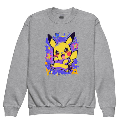 Pikachu Youth crewneck sweatshirt XS-XL Unisex - Coco Potato - dresses and partywear for little girls