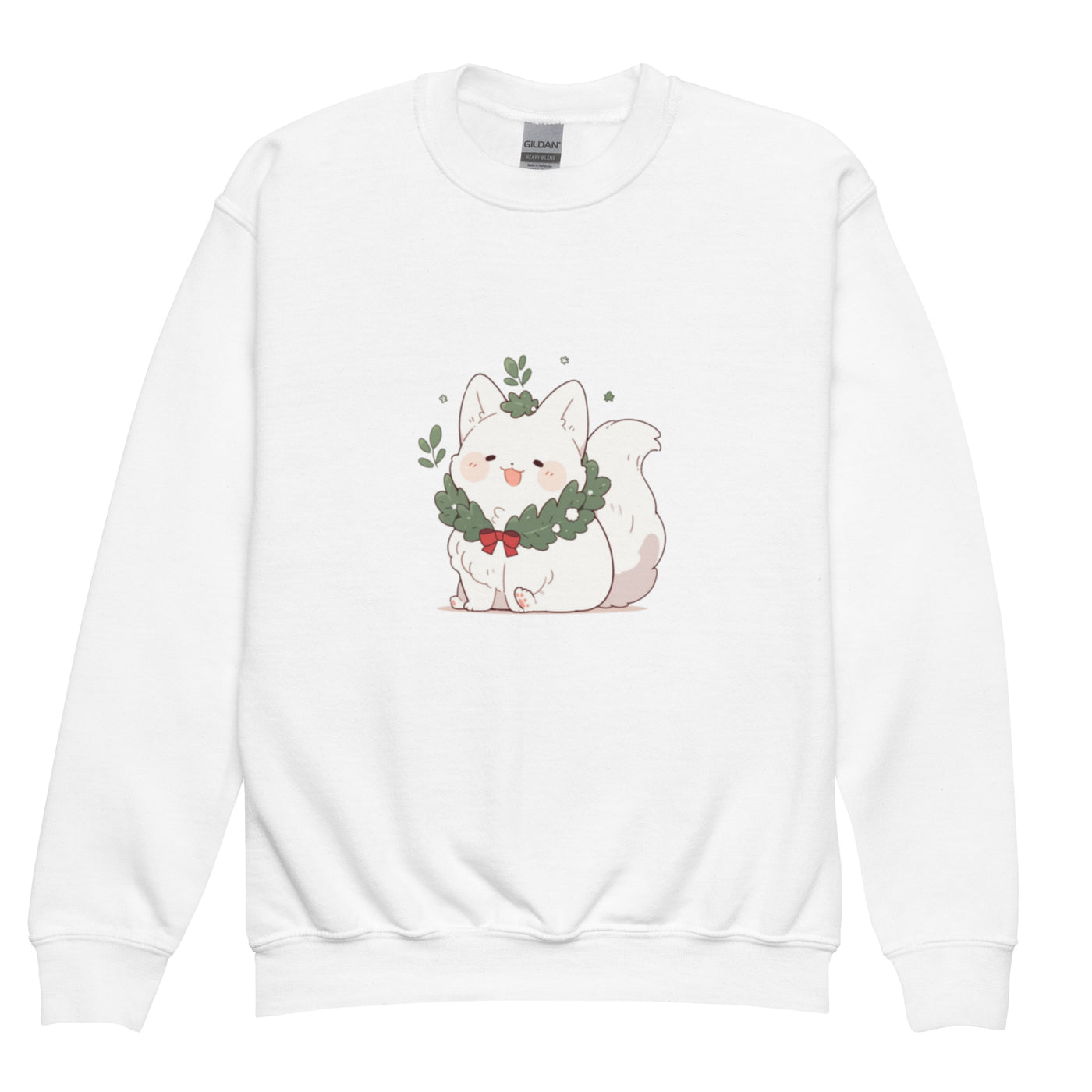 Cat Youth crewneck sweatshirt XS-XL Unisex - Coco Potato - dresses and partywear for little girls