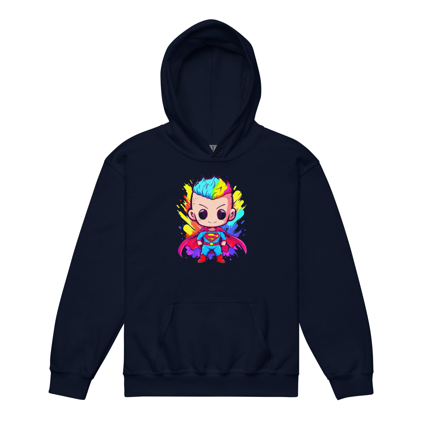 Superman Youth heavy blend hoodie XS-XL Unisex - Coco Potato - dresses and partywear for little girls