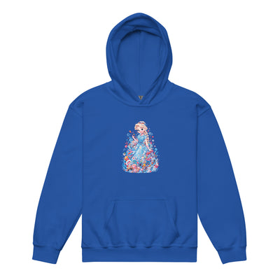 Frozen Elsa Youth heavy blend hoodie XS-XL Unisex - Coco Potato - dresses and partywear for little girls