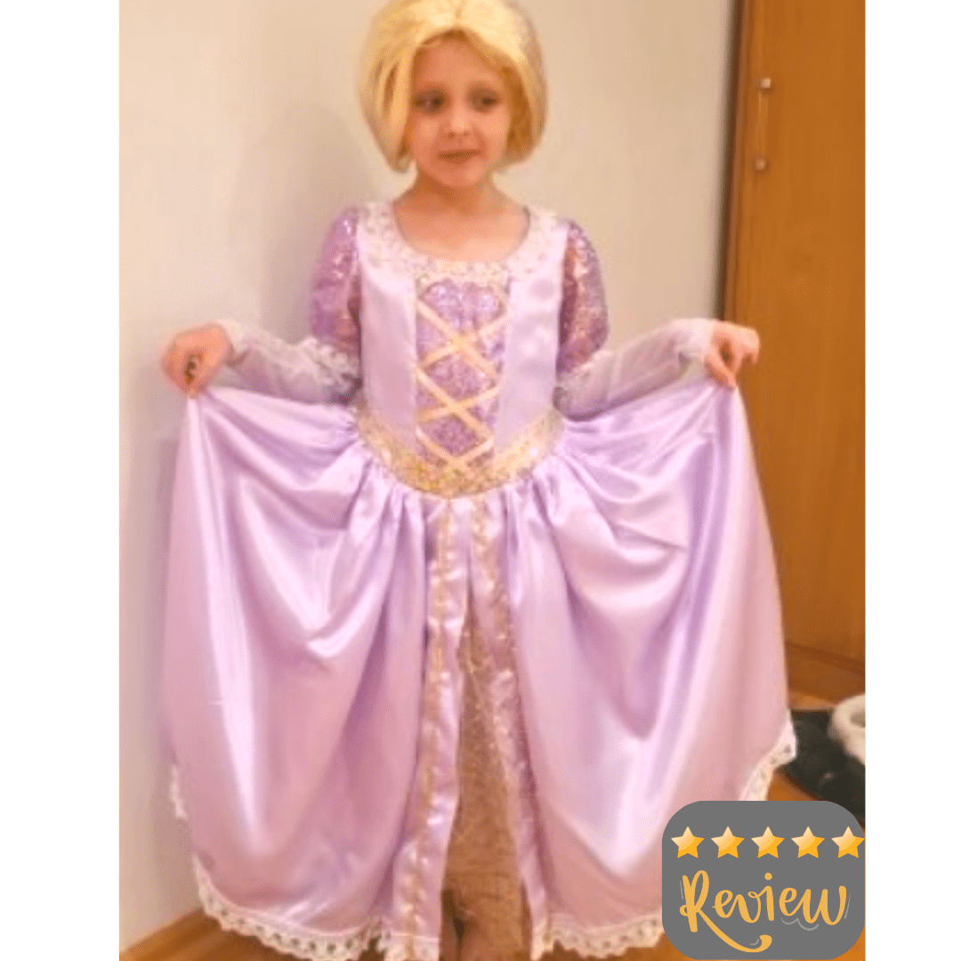Tangled Rapunzel Inspired 2-10yrs Dress - Coco Potato - dresses and partywear for little girls