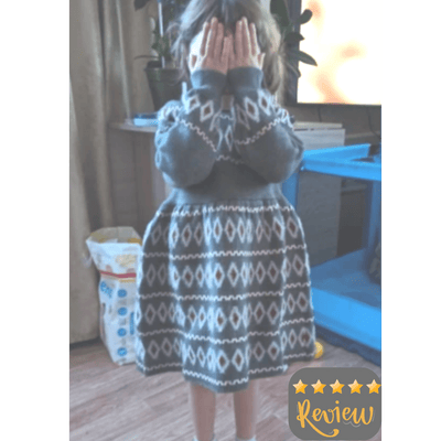 Simple Sweater 2-6yrs Dress - Coco Potato - dresses and partywear for little girls