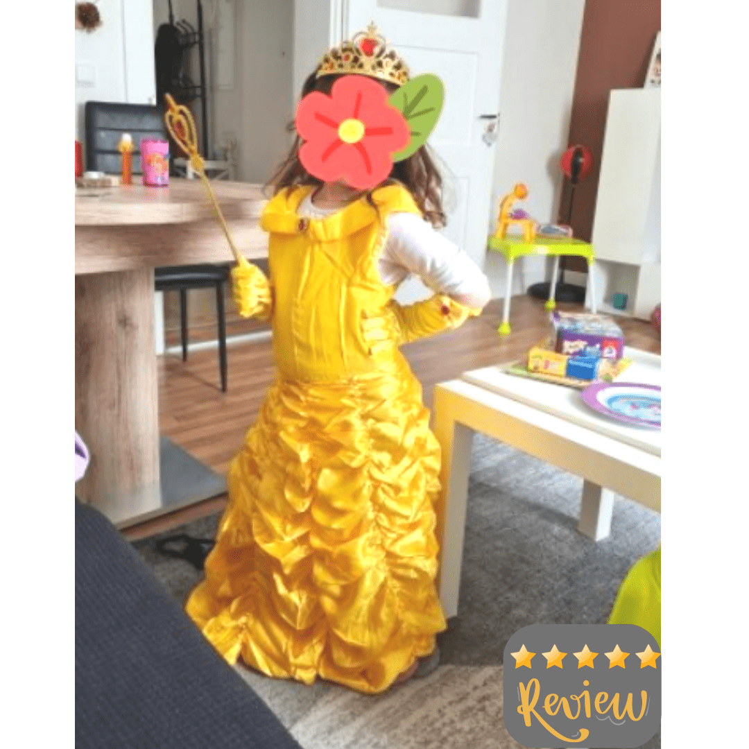 Beauty & Beast Belle Inspired 2-10yrs Dress - Coco Potato - dresses and partywear for little girls