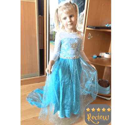 Frozen Elsa Inspired Cosplay 4-10yrs Dress - Coco Potato - dresses and partywear for little girls