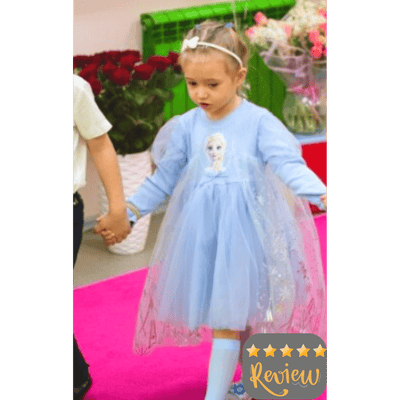 Frozen Elsa Inspired 3-7yrs Dress - Coco Potato - dresses and partywear for little girls