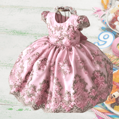 Floral Ruffles Princess 3-8yrs Dress - Coco Potato - dresses and partywear for little girls