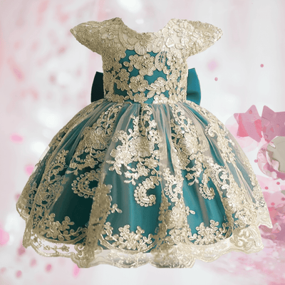 Embroidery Fancy Formal 9M-5yrs Dress - Coco Potato - dresses and partywear for little girls