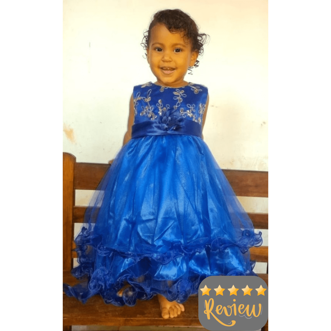 Royal Embroidery Gown 3-15yrs Toddler Girl Dress - Coco Potato - dresses and partywear for little girls