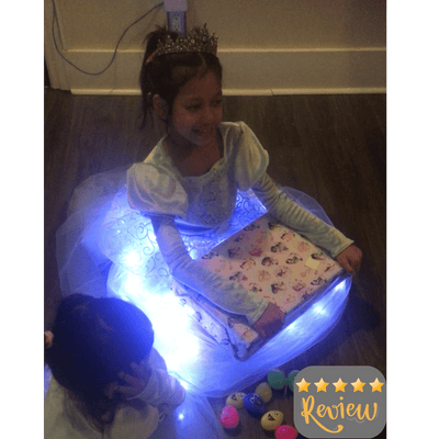 LED Light Up Cinderella Inspired 3-10yrs Dress - Coco Potato - dresses and partywear for little girls