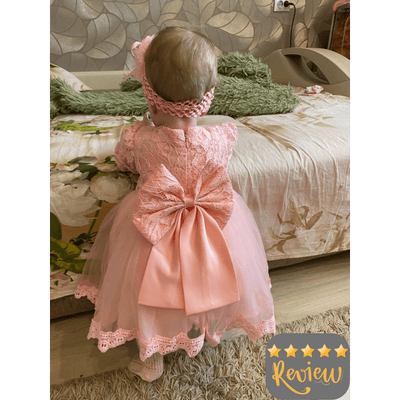Bowknot Fancy 3M-24M Dress - Coco Potato - dresses and partywear for little girls