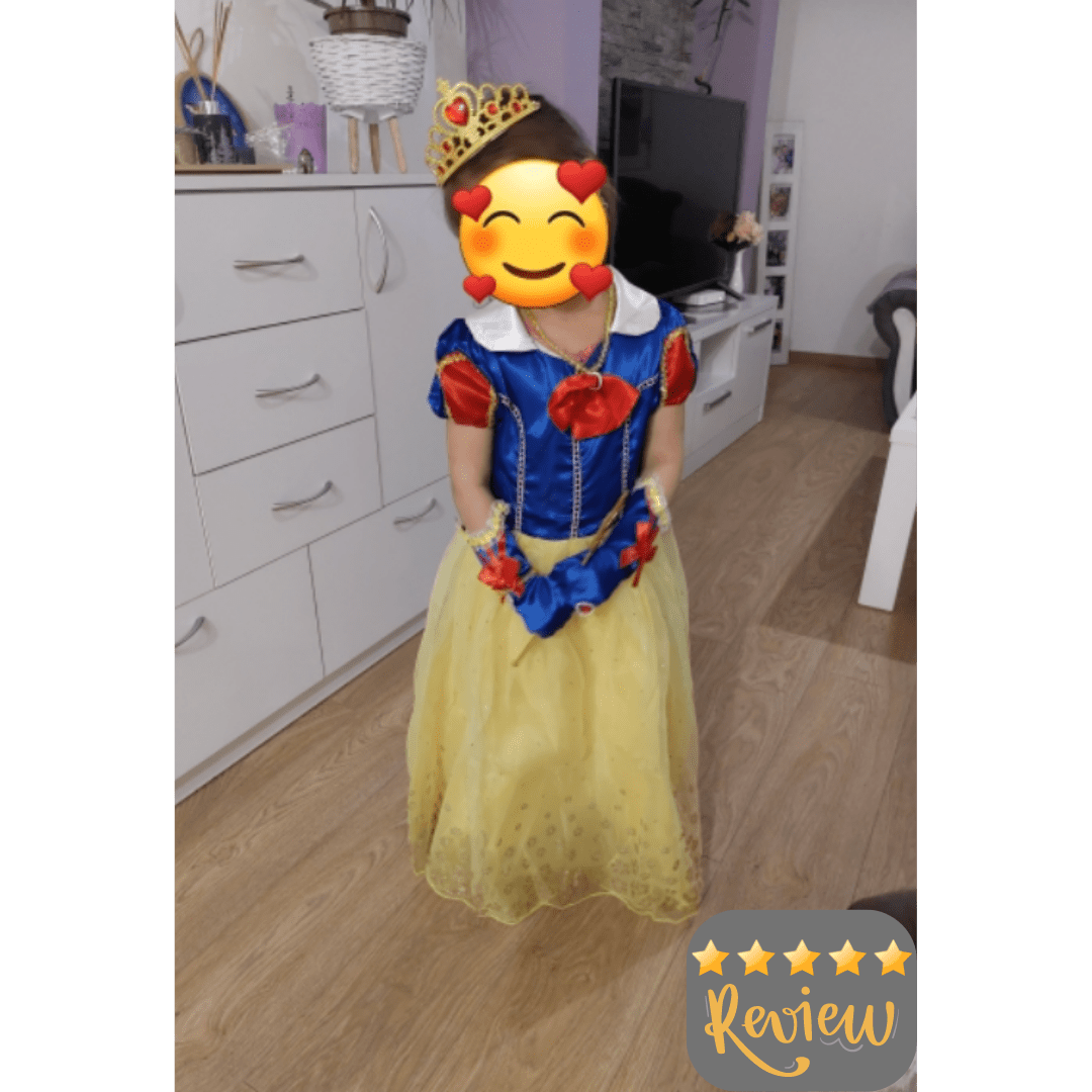 Snow White Inspired Cosplay 4-10yrs Dress - Coco Potato - dresses and partywear for little girls