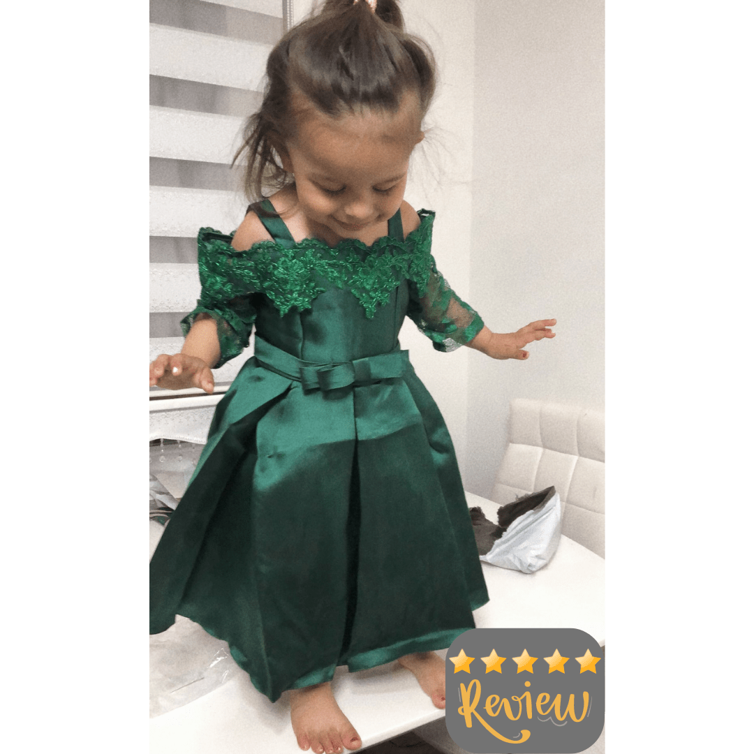 Embroidery Mesh Elegant 3-10yrs Dress - Coco Potato - dresses and partywear for little girls