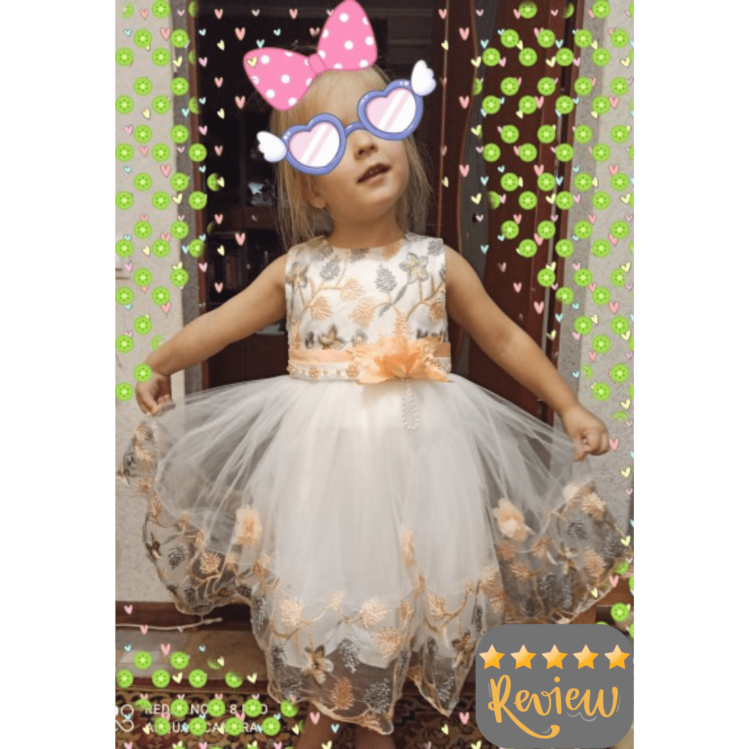 Elegant Flower 3-8yrs Dress - Coco Potato - dresses and partywear for little girls