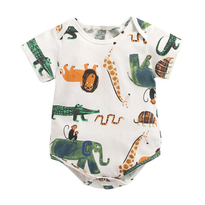 Animal Prints 6M-3yrs Romper Jumpsuit - Coco Potato - dresses and partywear for little girls