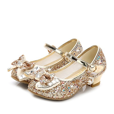Glitter High Heels Princess Girl Shoes - Coco Potato - dresses and partywear for little girls