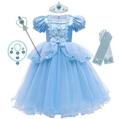Cinderella Inspired Costume 2-10yrs Toddler Girl Dress - Coco Potato - dresses and partywear for little girls