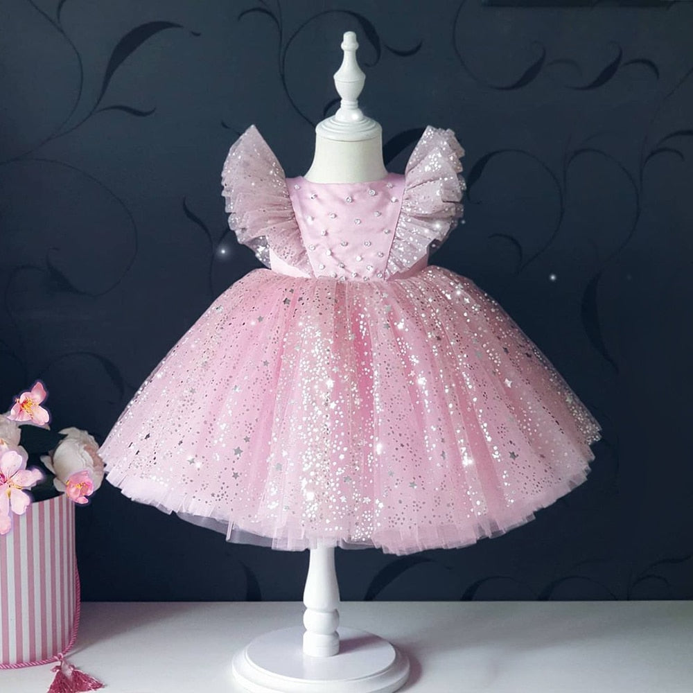 Tutu Tulle Dress 9M-5yrs Baby Toddler Girl Dress - Coco Potato - dresses and partywear for little girls