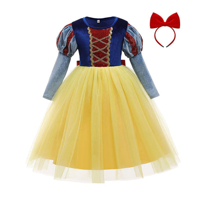 Snow White Inspired 3-10yrs Deluxe Dress - Coco Potato - dresses and partywear for little girls
