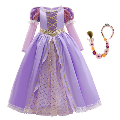Princess Cosplay Dress 2-10yrs Toddler Girl Dress - Coco Potato - dresses and partywear for little girls