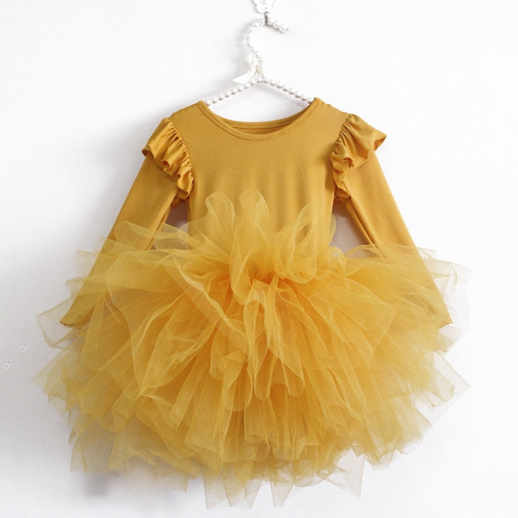 Fluffy Tutu Dress 6M-12yrs Baby Toddler Girl Dress - Coco Potato - dresses and partywear for little girls