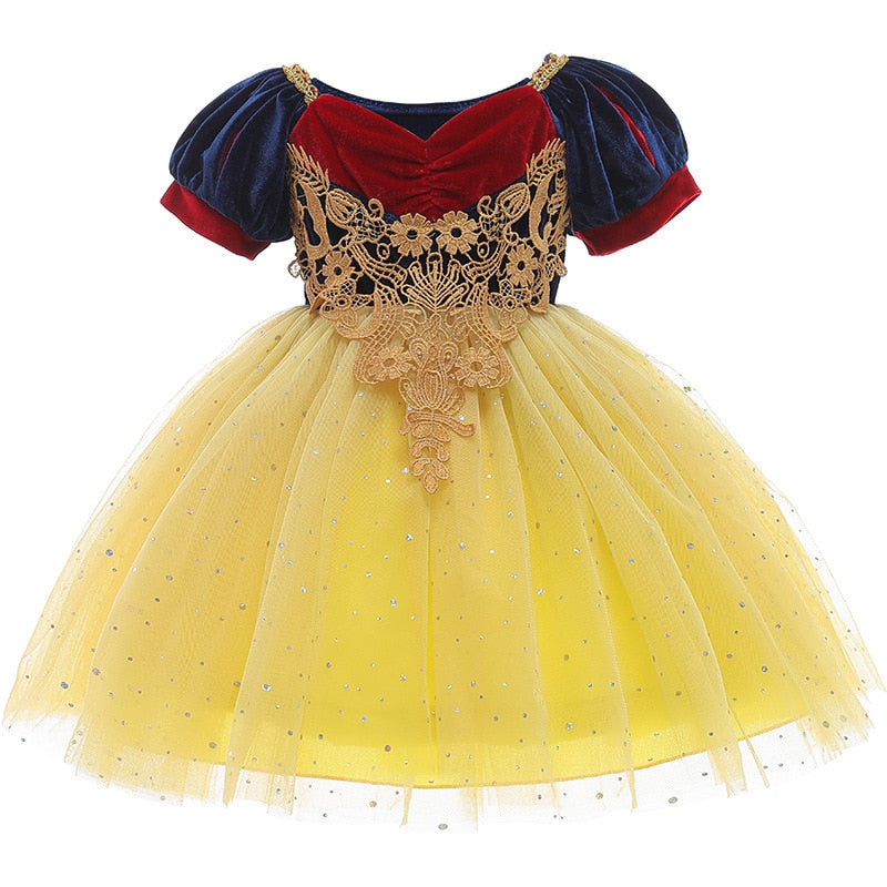 Snow White Inspired 1-6yrs Deluxe Dress - Coco Potato - dresses and partywear for little girls