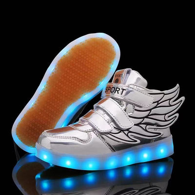 Light Up Shoes with Wing Boys Girls Shoes - Coco Potato - dresses and partywear for little girls