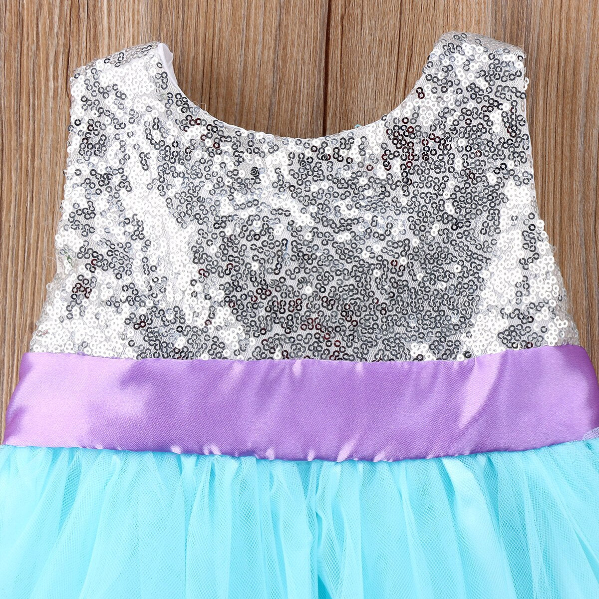 Sequin Tulle Dress 12M-5yrs Baby Toddler Girl Dress - Coco Potato - dresses and partywear for little girls