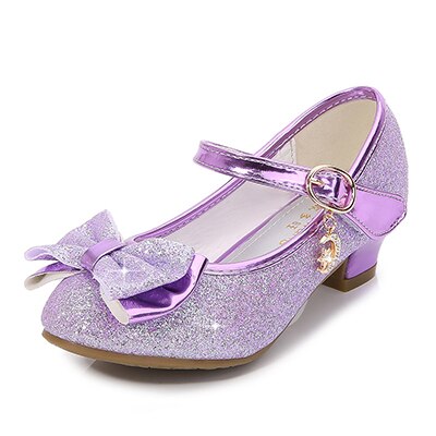 Shiny Moon Star High Heels Girls Shoes - Coco Potato - dresses and partywear for little girls