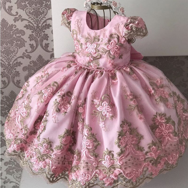 Floral Ruffles Princess Dress 3-8yrs Toddler Girl Dress - Coco Potato - dresses and partywear for little girls