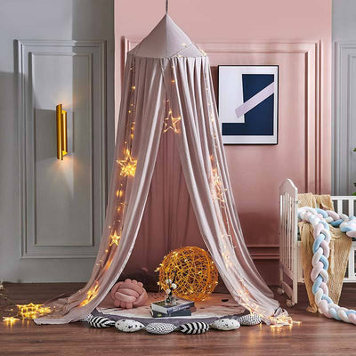 Crib Bed Curtain Canopy Room Decor Home - Coco Potato - dresses and partywear for little girls