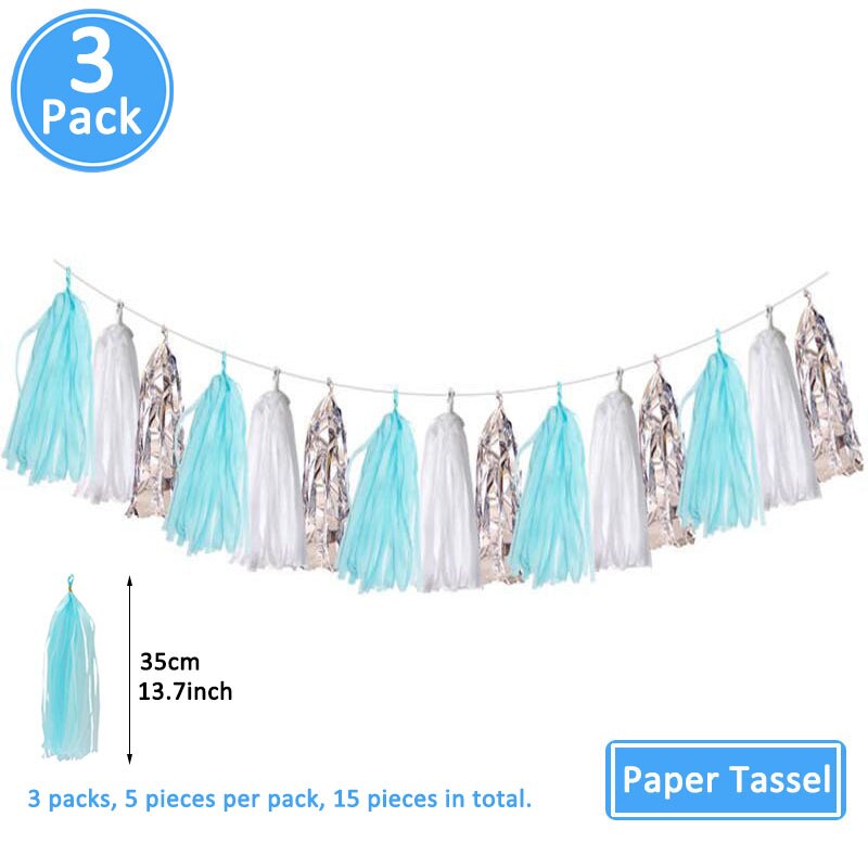 DIY 1st Birthday Blue Party Decor - Coco Potato - dresses and partywear for little girls